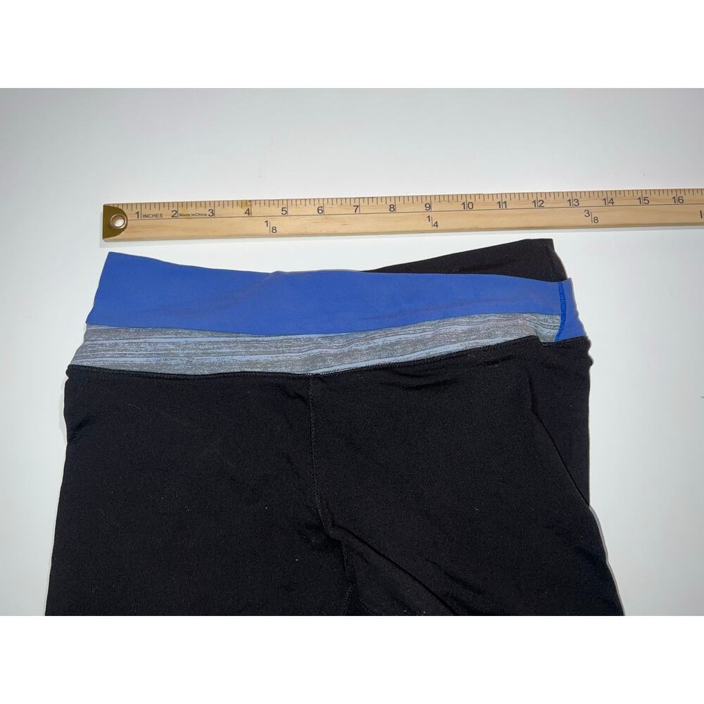Calvin Klein performance black & blue capris leggings - Picture 6 of 9
